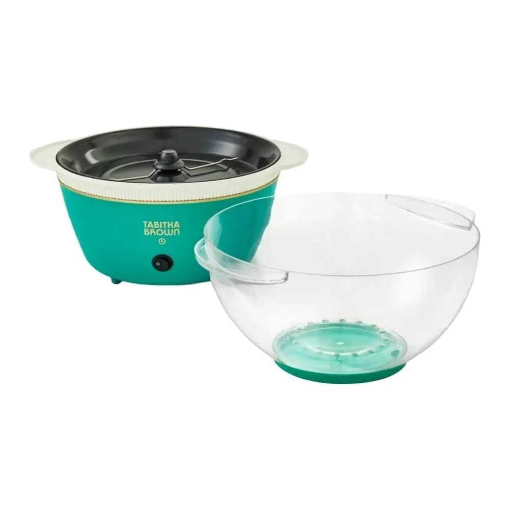 Tabitha Brown x Target Non-Stick Metal Popcorn Maker - 16 oz - Green